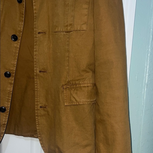 Kenneth Cole Reaction Men's Brown Military Jacket - Picture 3 of 7